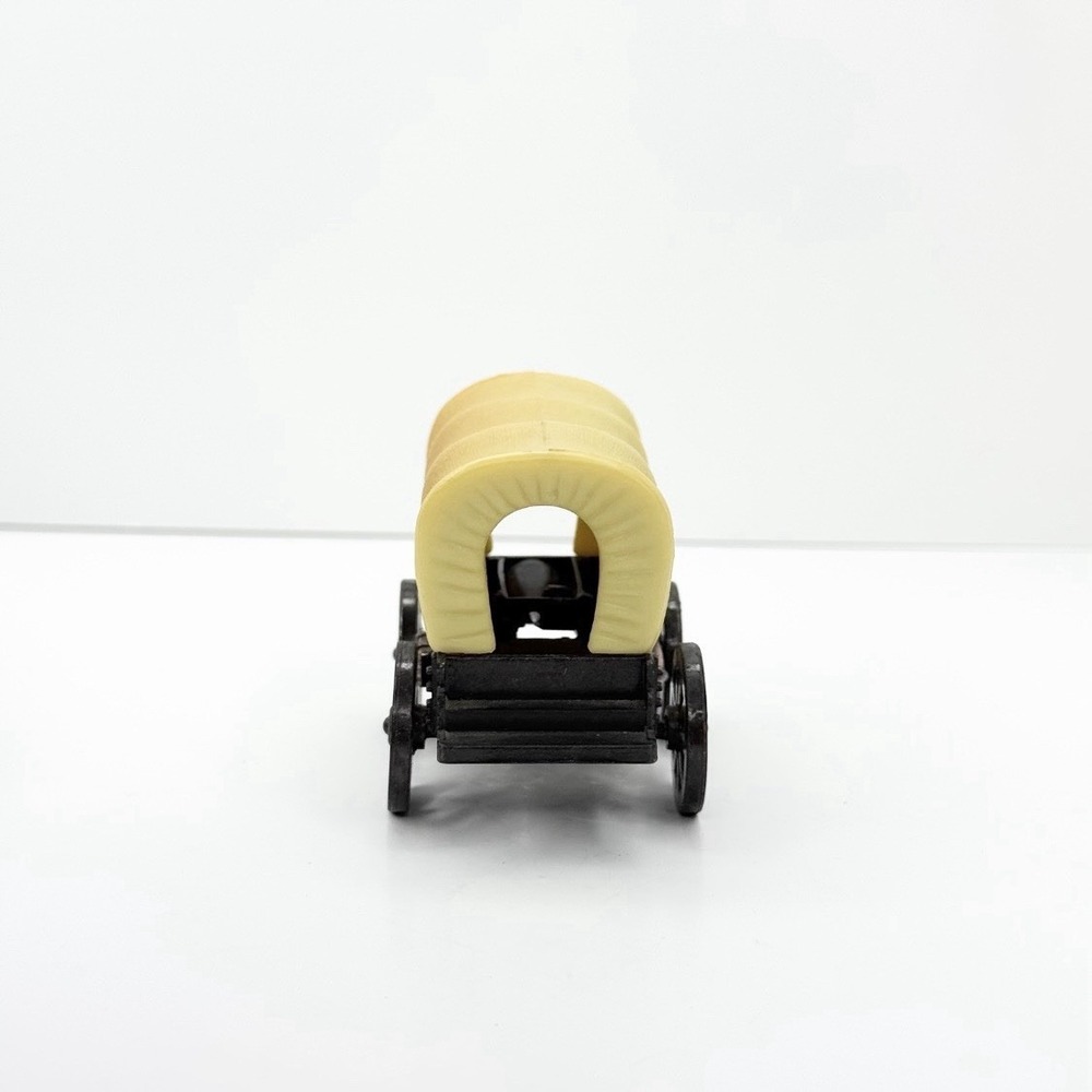 Vintage Antique Finish Die-Cast Miniature Pencil Covered Wagon - Picture 3 of 11